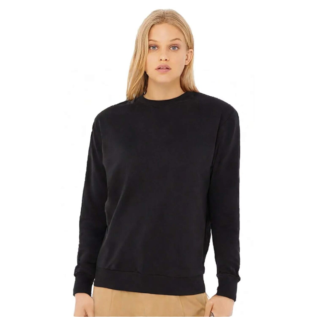 BELLA+CANVAS Unisex Sponge Fleece Drop Shoulder Sweatshirt for Casual, Streetwear & Layering Wear